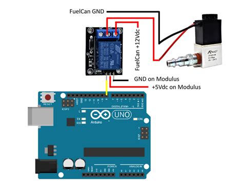 arduino solenoid valve relay